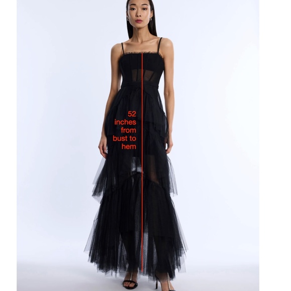 BCGC Ruffle Tulle Gown - Picture 3 of 7